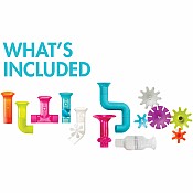 Boon Pipes & Tubes & Cogs Building Bath Toy Bundle