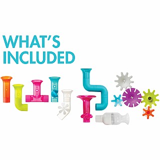 Boon Pipes & Tubes & Cogs Building Bath Toy Bundle