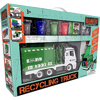 Crazy Truck Recycling Truck