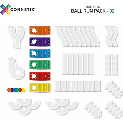 CONNETIX Rainbow Ball Run Pack