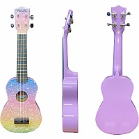 Glitter Rainbow Ukulele