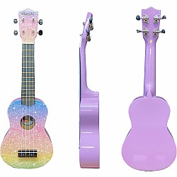 Glitter Rainbow Ukulele