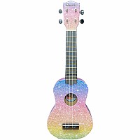 Glitter Rainbow Ukulele