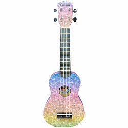 Glitter Rainbow Ukulele