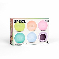 SPEKS Gump Mini Memory Gel Stress Balls 6-pack