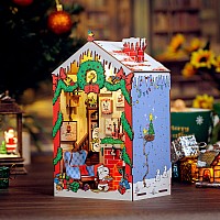 Peanuts Christmas DIY Book Nook Kit