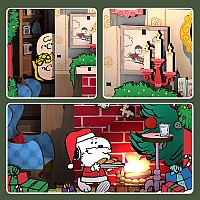 Peanuts Christmas DIY Book Nook Kit