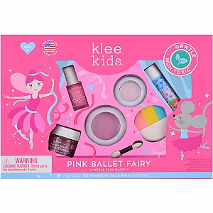 Klee Kids Pink Ballet Fairy Mineral Play Makeup Kit