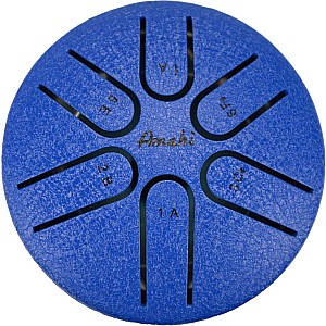 3" Steel Tongue Drum Blue