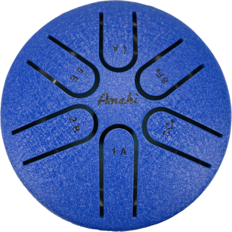 3" Steel Tongue Drum Blue