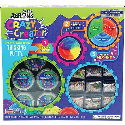 Crazy Aaron's Crazy Creator - Create Your Own Thinking Putty Kit