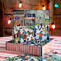 Christmas in the Square 1000 Piece Puzzle