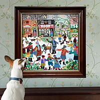 Christmas in the Square 1000 Piece Puzzle