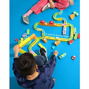 Rail Cube Magnetic Monorail Deluxe Block Set