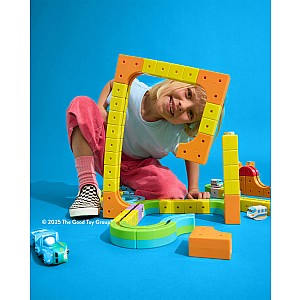 Rail Cube Magnetic Monorail Deluxe Block Set