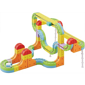 Magnetic Monorail Deluxe Block Set