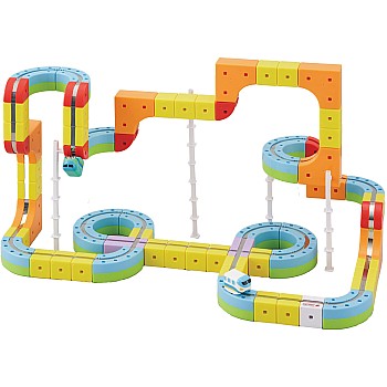 Magnetic Monorail Deluxe Block Set