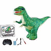 Inflatable Dinosaur RC Green