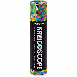 Kaleidoscope 12 Jumbo Multi-Colored Prism Pencils