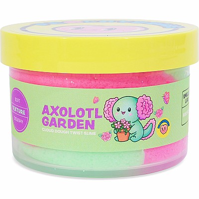 Axolotl Garden Cloud Twist Slime