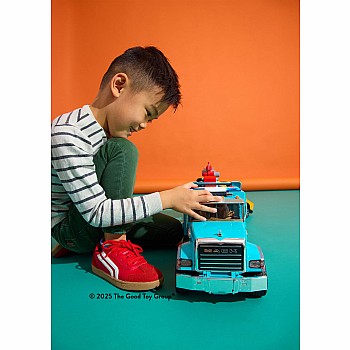 Bruder MACK Granite Recovery and Towing Truck with Light & Sound Module