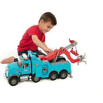 Bruder MACK Granite Recovery and Towing Truck with Light & Sound Module