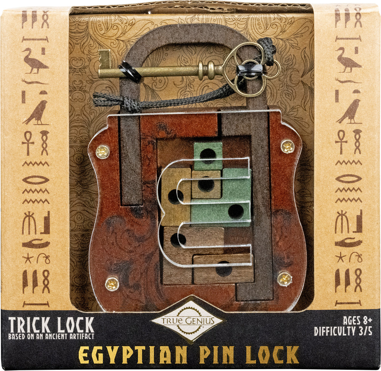 True Genius Lock & Key Puzzles