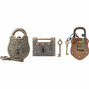 True Genius Lock & Key Puzzles