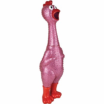 Giant Sparkle Rubber Chicken