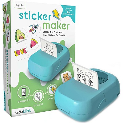 Hello Blink Sticker Maker