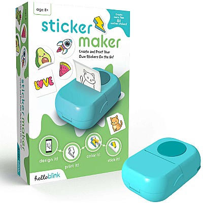 Hello Blink Sticker Maker