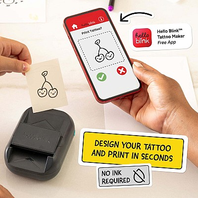 Hello Blink Tattoo Maker