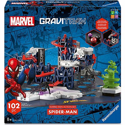 Marvel GraviTrax Spider-Man Marble Run Action-Set