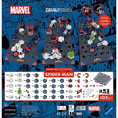 Marvel GraviTrax Spider-Man Marble Run Action-Set