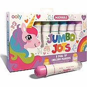 Jumbo Jots 8 Dual Tip Unicorn Markers
