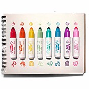 Jumbo Jots 8 Dual Tip Unicorn Markers