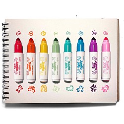 Jumbo Jots 8 Dual Tip Unicorn Markers