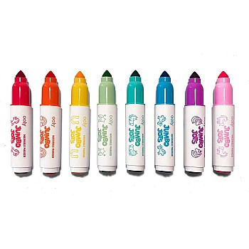 Jumbo Jots 8 Dual Tip Unicorn Markers