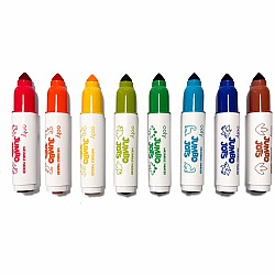Jumbo Jots 8 Dual Tip Dinosaur Markers