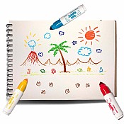 Jumbo Jots 8 Dual Tip Dinosaur Markers
