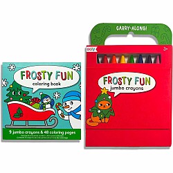 Frosty Fun Coloring Book Carry-Along!