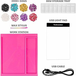 Crystalize It! DIY Light Up Gem Studio Set