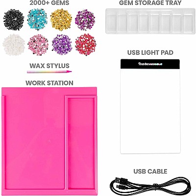 Crystalize It! DIY Light Up Gem Studio Set