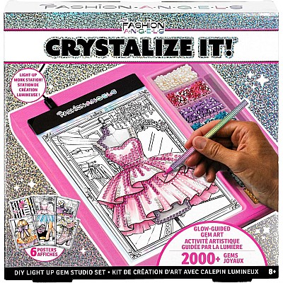 Crystalize It! DIY Light Up Gem Studio Set