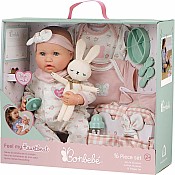 Bonbebe Feel My Heartbeat Baby Doll Deluxe Bundle 16 Piece Set St