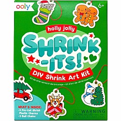 Holly Jolly Shrink-Its DIY Shrink Art Kit