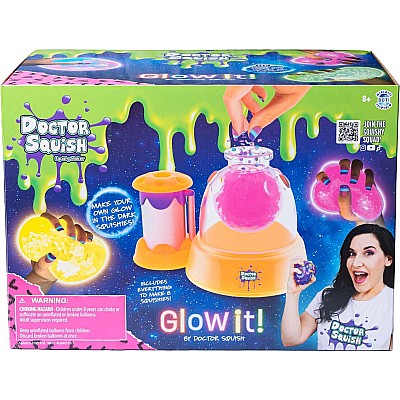 Doctor Squish Squishy Maker Station, Glow It! Edition