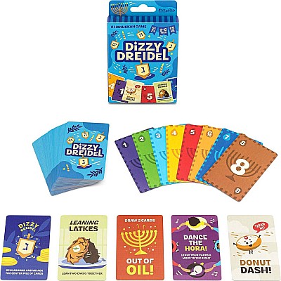 Dizzy Dreidel A Hanukkah Card Game