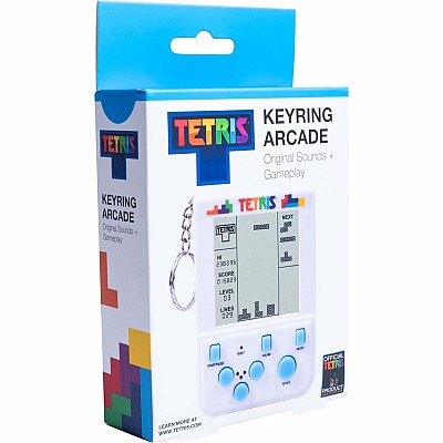 Tetris Keyring Arcade Game
