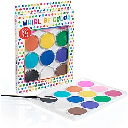 Whirl of Color Jumbo Watercolor Cakes